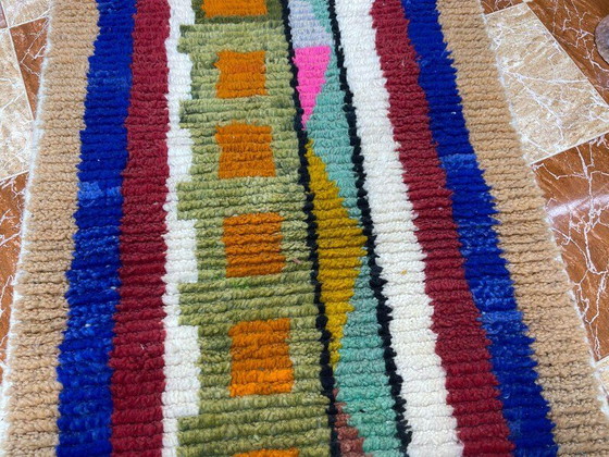 Handwoven Moroccan Berbere Runner Rug 100/300 – Tapis, Wool (photo 5 of 9)