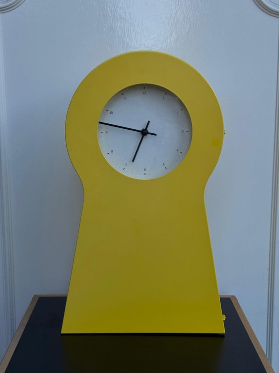 Vintage Limited Edition Vintage IKEA PS 1995 Metalen Klokkast Door Thomas Eriksson – Klokken (photo 5 of 6)