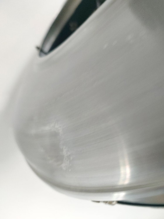 Vintage Mid-Century Space Age UFO Pendant Lamp/ Aluminum & Cut Glass (1960s/1970s) – Ceiling lights, Other (photo 16 of 27)
