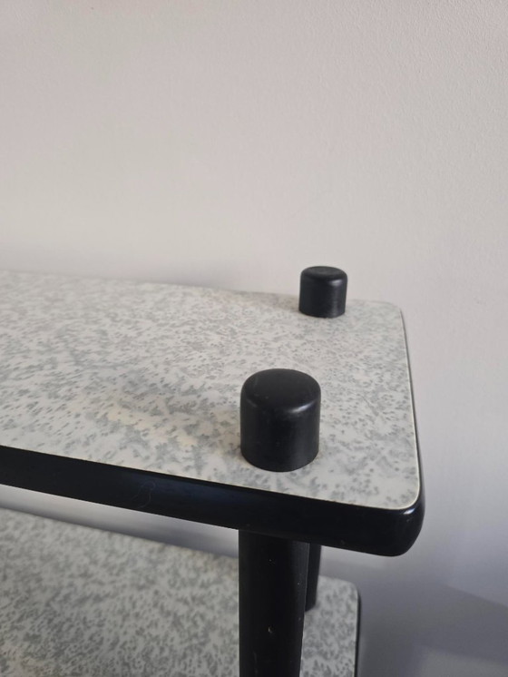 Image 1 of Vintage Stokkenrek met Formica 1959