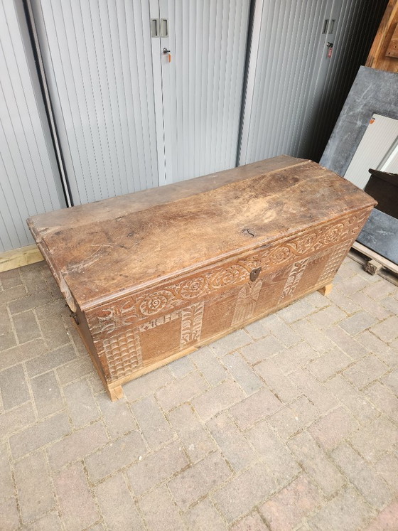 Cassapanca del 1797 – Armadi contenitori, Metallo, Legno (photo 8 of 8)