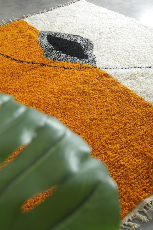 Tapis marocain artigianale en laine 300cmx200cm