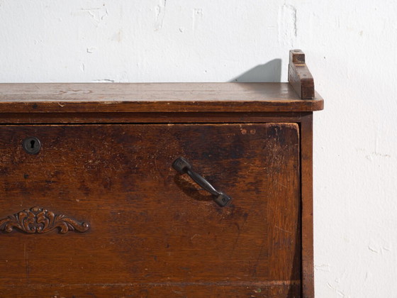 Ancien bureau japonais à abattant – Période Taishō, Japon, circa 1920 – Bureaux, Iron (photo 40 of 40)