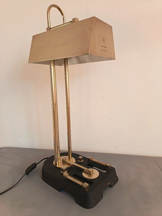 Image 1 of Lampe de table Bauhaus, prototype - Londres 1931. Design de Marcel Breuer ?
