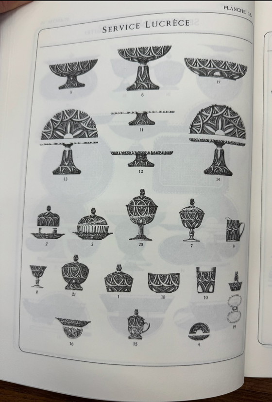 Image 1 of Val Saint Lambert - Alzata per torte - "LUCRÉCE" - 1913