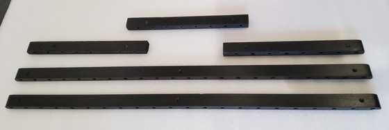 Image 1 of Estantería de pared danesa de teca, estilo de mediados de siglo, de Royal para Poul Cadovius, década de 1960.
