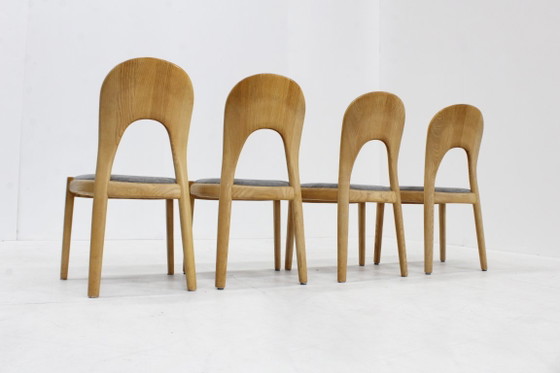 4 Vintage Danish Dining chairs by Niels Koefoed – Wood (photo 5 of 8)