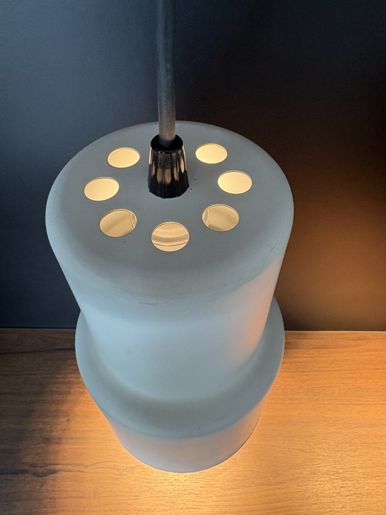 Image 1 of 2 lampade a sospensione Philips vintage bianche