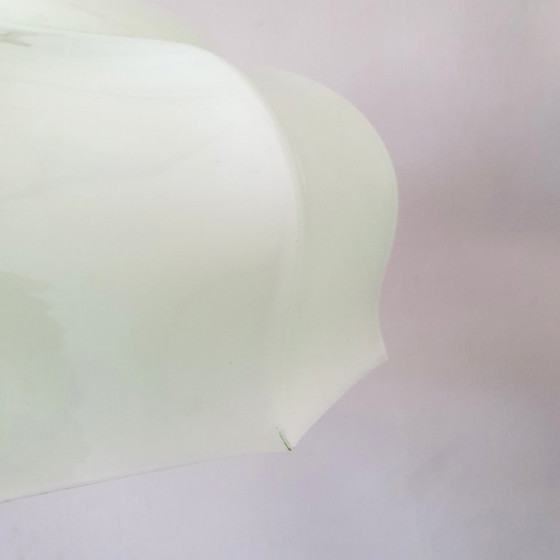 Vintage Franse Hanglamp - Pastel Groen Opaline Glas – Hanglampen (photo 15 of 16)