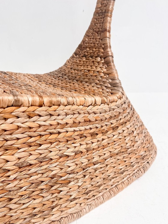 Fauteuil à bascule vintage en rotin Ikea Gullholmen, 2002 – Rocking chairs, Rattan, Metal (photo 5 of 16)