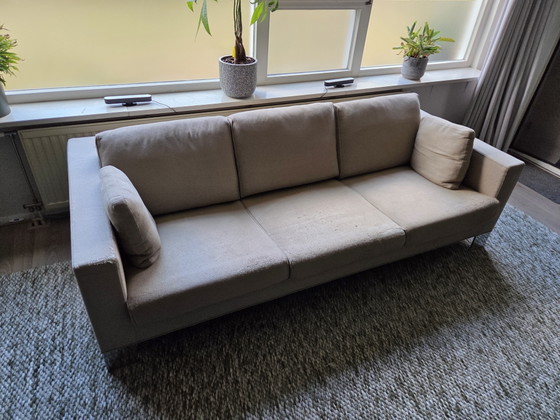 Minotti Pollock Sofa – Textile, Chrome (photo 2 of 8)