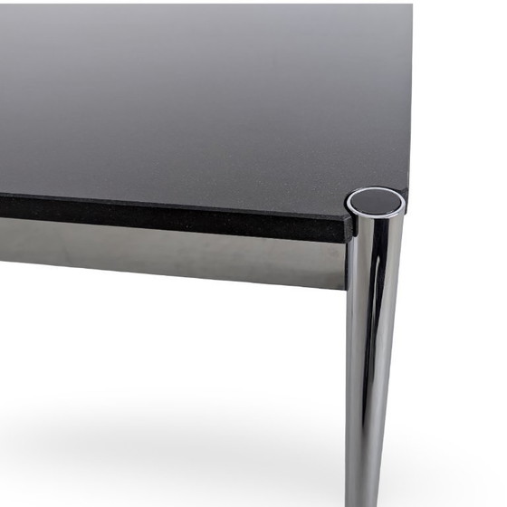 Image 1 of USM Haller tafel, granietdesign, bureau, zwart