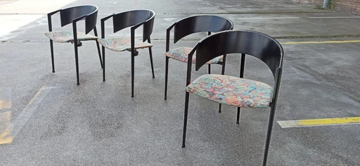 4 X Castelijn Postmoderne Eetkamerstoelen