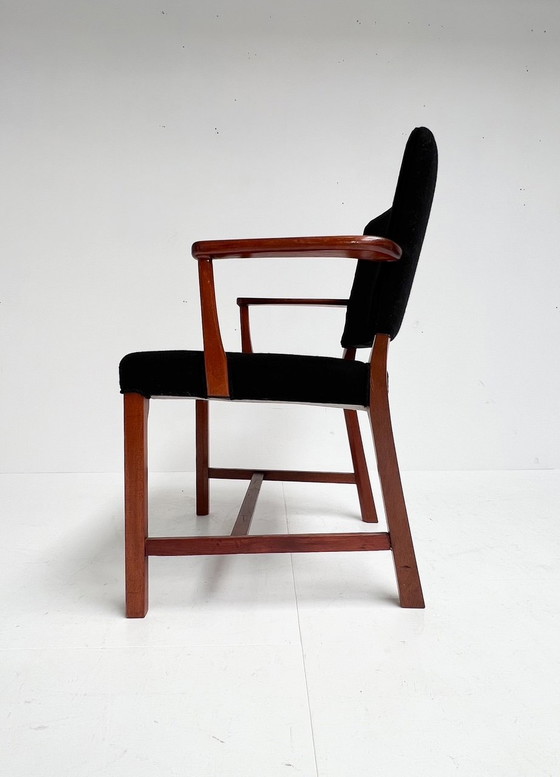 Image 1 of Satz von 2 dänischen Mahagoni-Stühlen von Erik Bjorn Olsen, 1970er Jahre