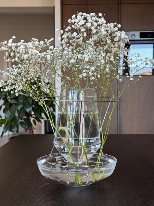 Objets de Valérie - Vase caché (transparent et vert)