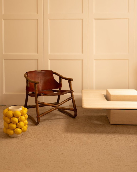 Image 1 of  Large ceramic lemon vase