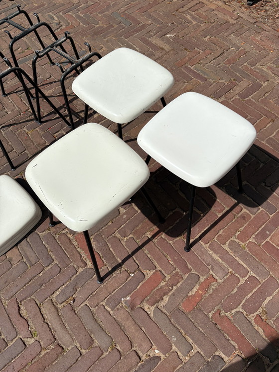 Image 1 of Industrial Stools; 6 Pieces