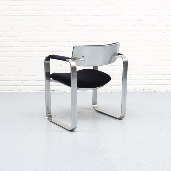 Image 1 of Eero Aarnio Silber Stühle Satz von 4