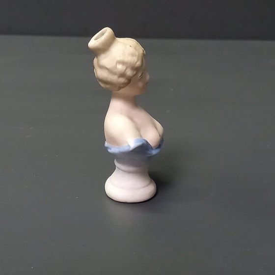 Image 1 of Victorian Bisque Porcelain Figurines - Set