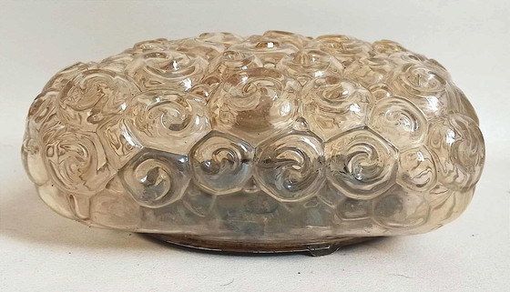 Image 1 of Plafonnier Helena Tynell escargot Années 60 Largeur 23 cm