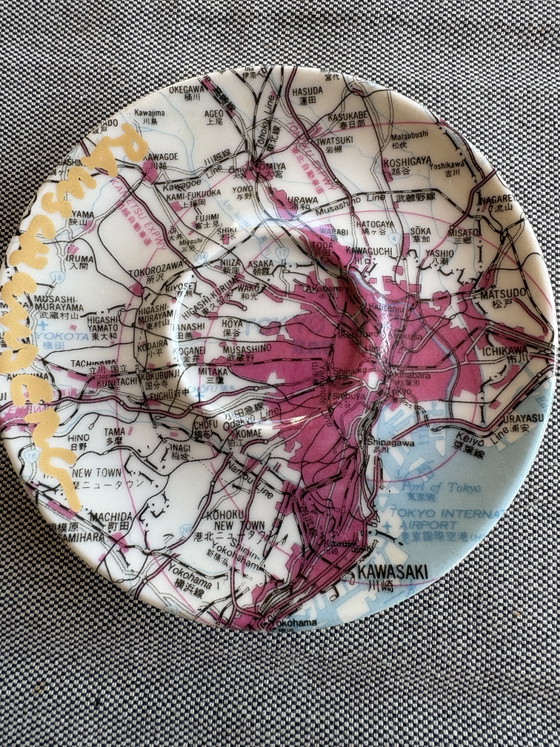 Rare illy Art Collection 1998 – Robert Rauschenberg – Ensemble de 5 tasses à expresso (Intact) (photo 3 of 10)