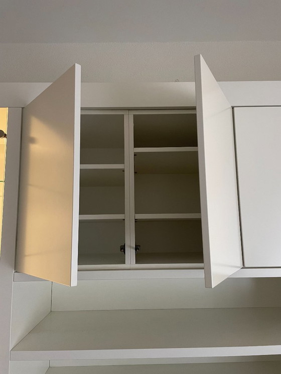 Image 1 of Exclusive custom-made wall cabinet with walnut interior - 3m wide