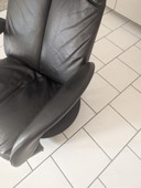 JORI Symphony Armchair - black leather mono move