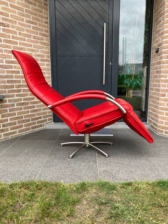 Image 1 of Jori Mensana Relax Large Mono-Move, Rood Celia Cherry Leder