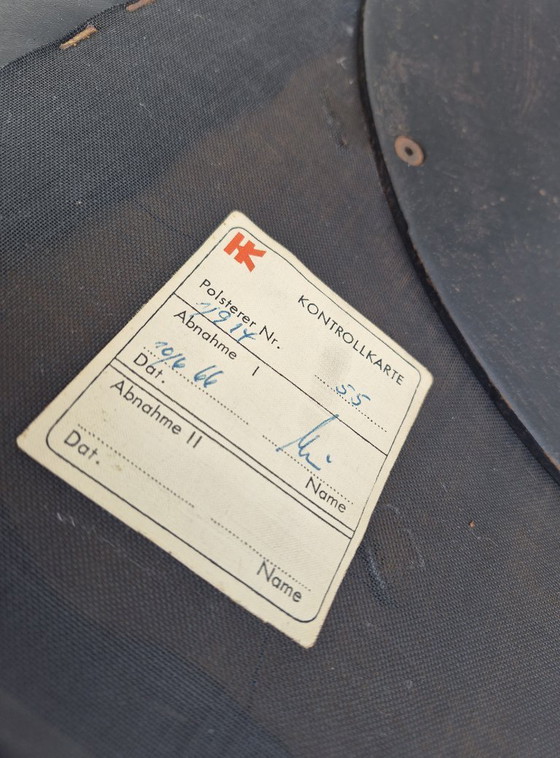 Image 1 of Eddi Harlis für Hans Kaufeld, 2X Design Lounge Chair, 1962, Chesterfield