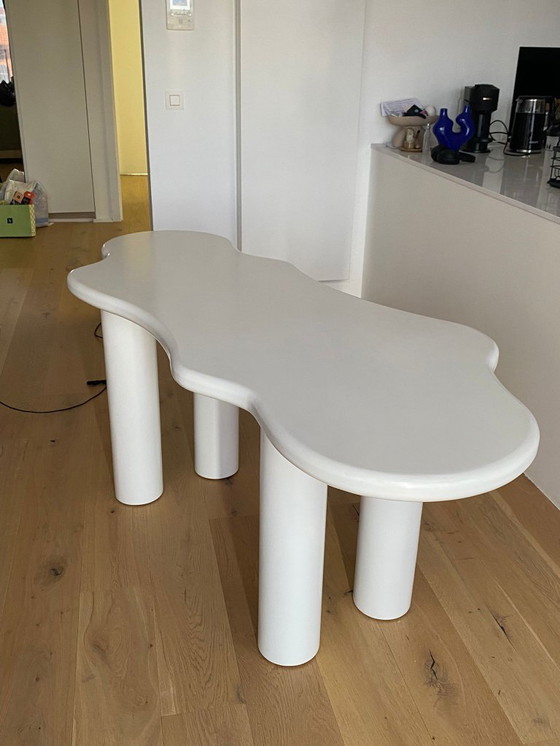 Image 1 of Mesa de Comedor en Forma Orgánica180Cm Blanco