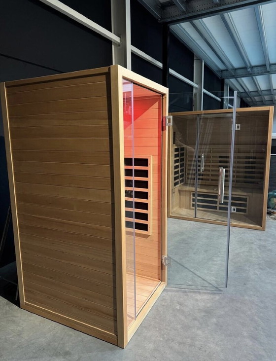 Image 1 of Sauna - NEUF DANS SA BOÎTE ! - Sauna infrarouge Funda Mahogany 1 personne