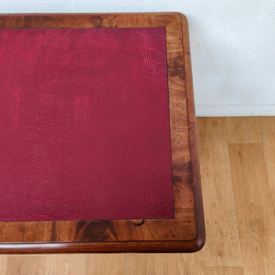 Image 1 of Antiker Schreibtisch, Mahagoni-Schreibtisch, Heimbüro