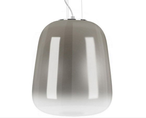 Image 1 of New - Leitmotiv Cone pendant lamp - smokey shadow - 33 cm