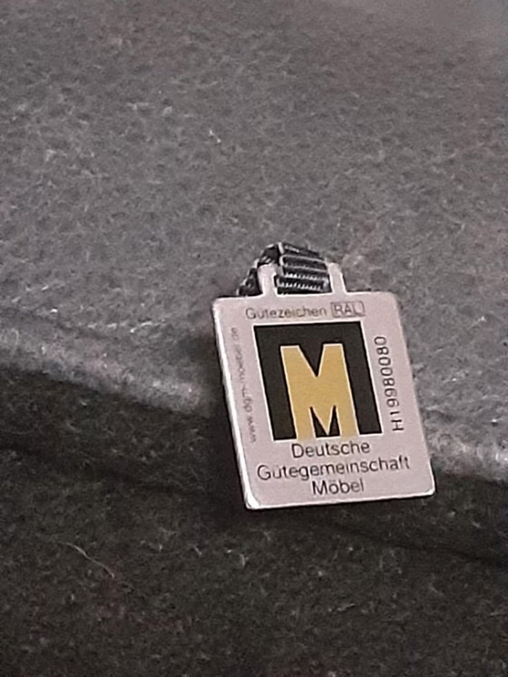 Image 1 of Flechtatelier Schütz Chaise Longue en Rotan Met Leer 70