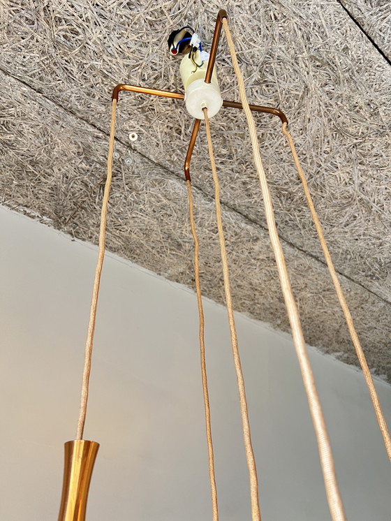 Image 1 of Mooie Vintage Design Cascade Hanglamp/Lamp