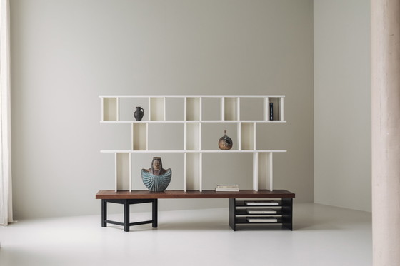 Image 1 of Very Rare ‘Välipala’ Bookcase by Carl Gustaf Hiort for Mikko Nupponen, 1950s