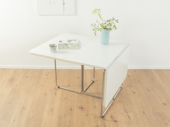 1970s Folding Table, Christian Taube, Läsko – Dining tables, Metal, Chrome (photo 16 of 18)