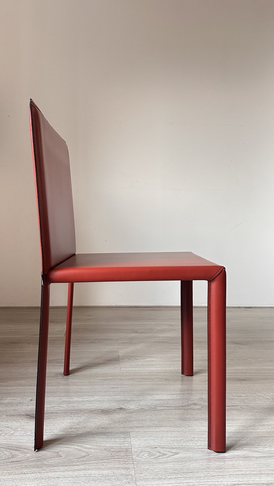 Image 1 of 6x Kristalia Slim Design Esszimmerstühle