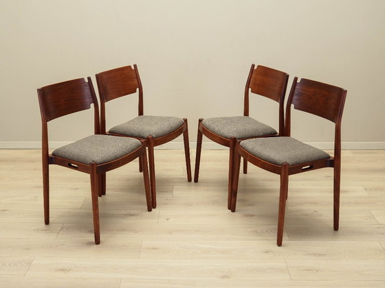 Image 1 of Set di quattro sedie, design danese, anni '70, produzione: Danimarca