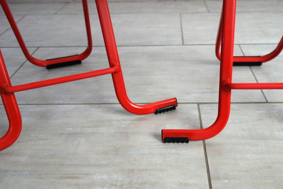 Image 1 of 2 Chaises Pliantes avec Support Gastone Rinaldi pour Thema, Années 70/80