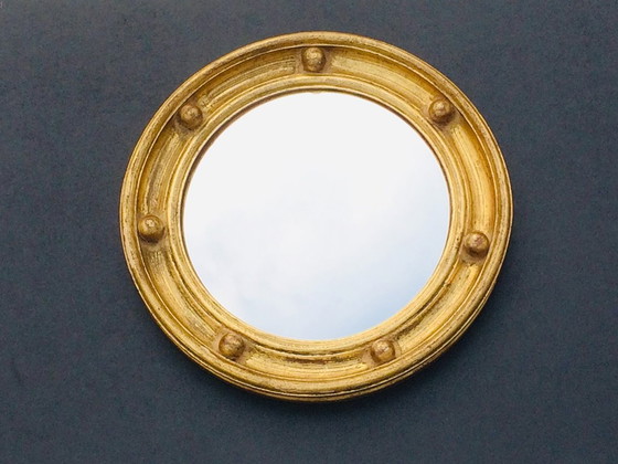 Image 1 of Vintage * Boat Window * Round Mirror 33Cm