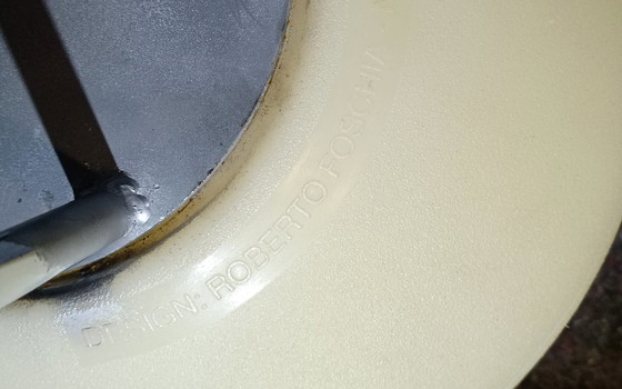 Image 1 of Tabouret de Bar par Roberto Foschia pour MIDJ 1970s Édition Originale