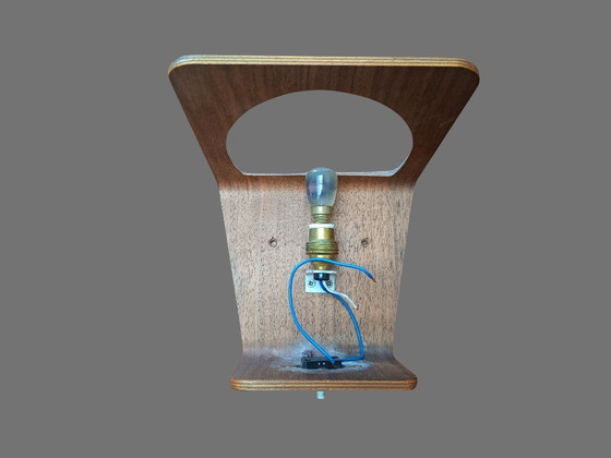Louis Kalff NX41 Wall Lamp for Philips – 1960s Dutch Design – Wall lights, Wood, Glass (photo 4 of 7)