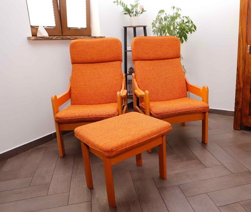 JECH Sessel Set - Modell Betty, tschechisches Design aus den 1990er Jahren