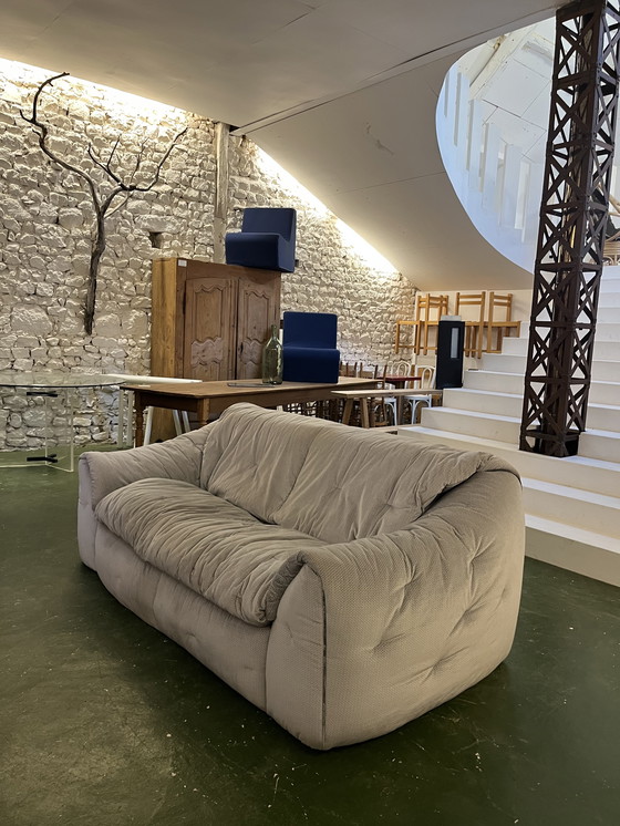 Image 1 of Conjunto de sofá y sillón modelo Sloop de Ligne Roset - años 80