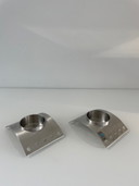 2x ZACK Teelichthalter aus Edelstahl