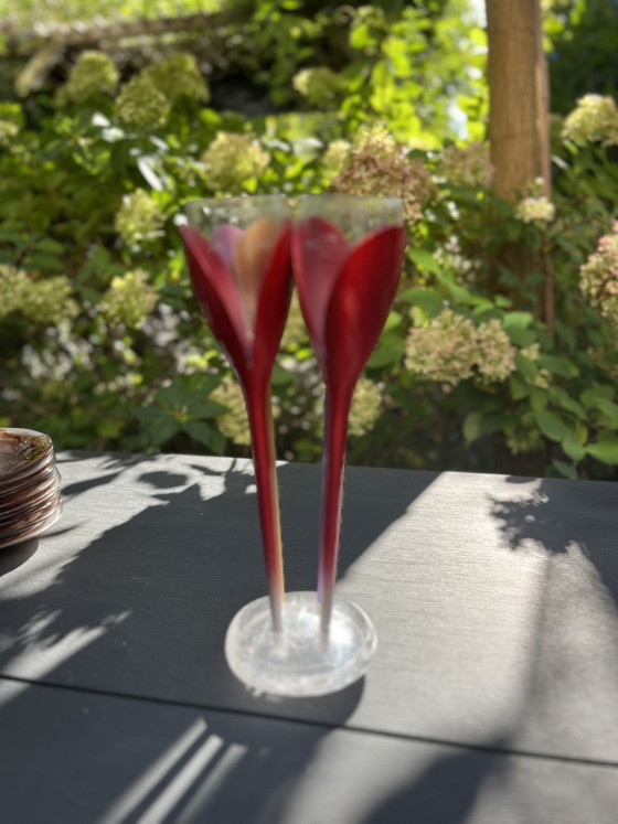 Vintage Moet & Chandon champageglazen set – Glazen & Karaffen (photo 5 of 5)