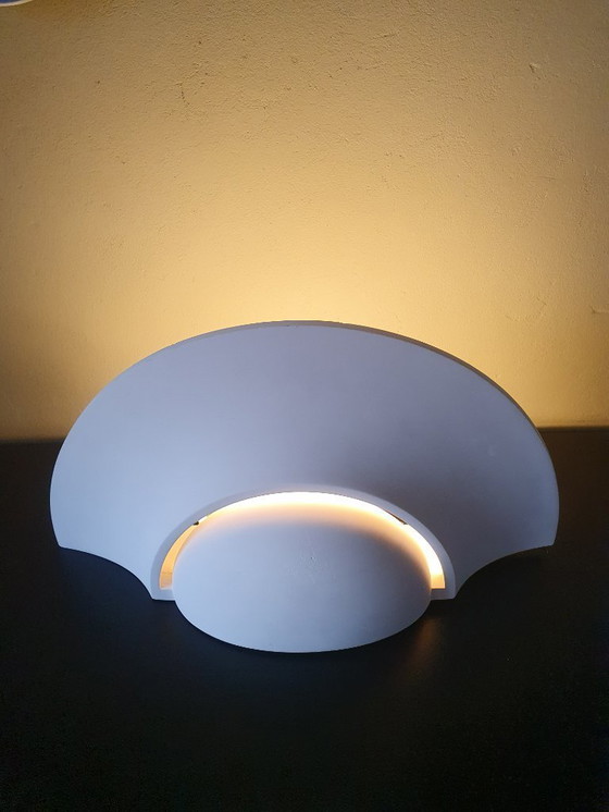 Image 1 of Atelier Sedap - lampada da parete semicircolare in gesso, modello "Odéon"