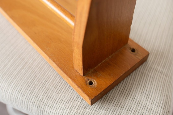 Image 1 of Porte-manteau/étagère de cuisine vintage en bois