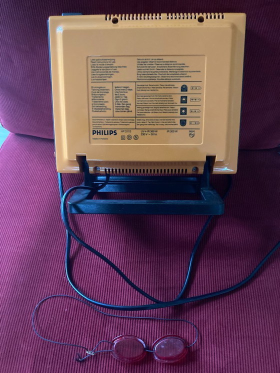 Image 1 of Lampada da zonne vintage Philips HP3115 Ultraphil de Luxe